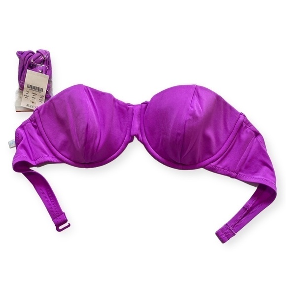 NWT J.Crew  Convertible Top Bikini Set, Size 36C/L, - Picture 3 of 11
